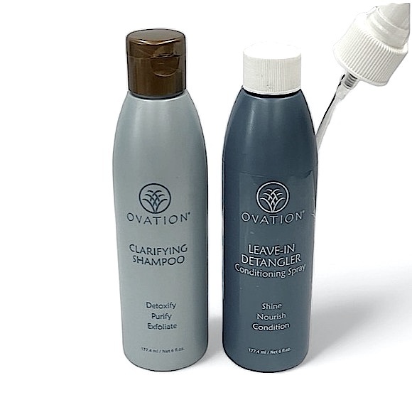 Ovation Clarifying Shampoo & Leave-In Detangler Set - Picture 1 of 3